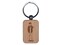 Anime School Boy Student Engraved Wood Rectangle Keychain Tag Charm